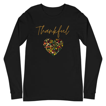 Thankful Heart (Unisex Long Sleeve Tee)