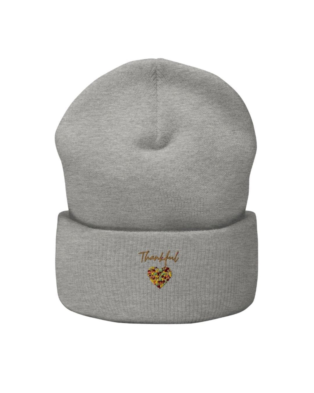 Thankful Heart Unisex Cuffed Beanie